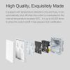 Original Xiaomi Youpin Aqara Smart Wall Switch D1, Zero FireWire Three Button Version - Image 10