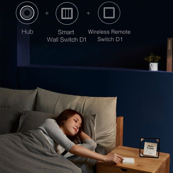 Original Xiaomi Youpin Aqara Smart Wall Switch D1, Zero FireWire Three Button Version - Image 11