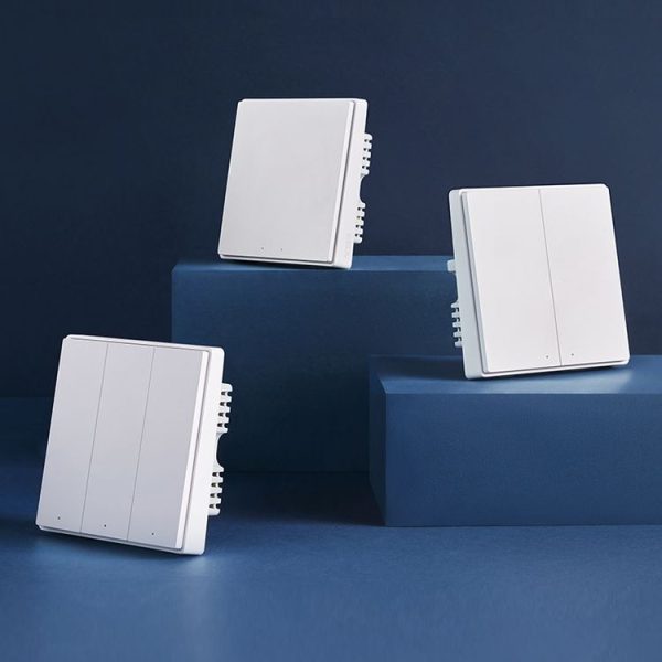Original Xiaomi Youpin Aqara Smart Wall Switch D1, Zero FireWire Three Button Version - Image 2