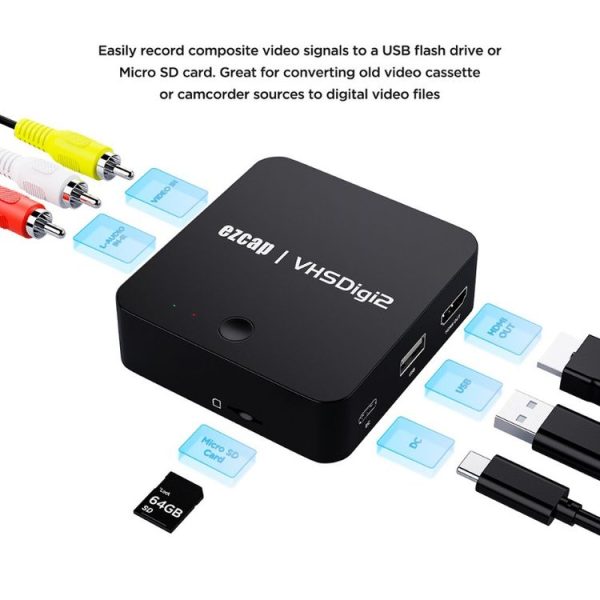 Ezcap 181 Portable Analog Video Recorder, No PC Required - Image 6