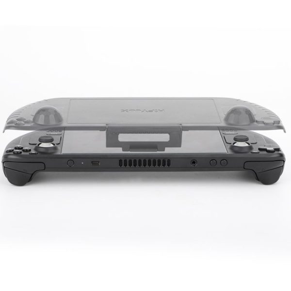 Steam Deck Hifylux 3 in 1 Gaming Console Protector Guard Monitor Cover Sun Hood Kickstand Holder Mount (Black)