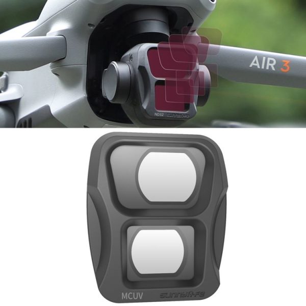 DJI Air 3 Sunnylife Camera Lens Filter, Filter: MRC UV - Image 2
