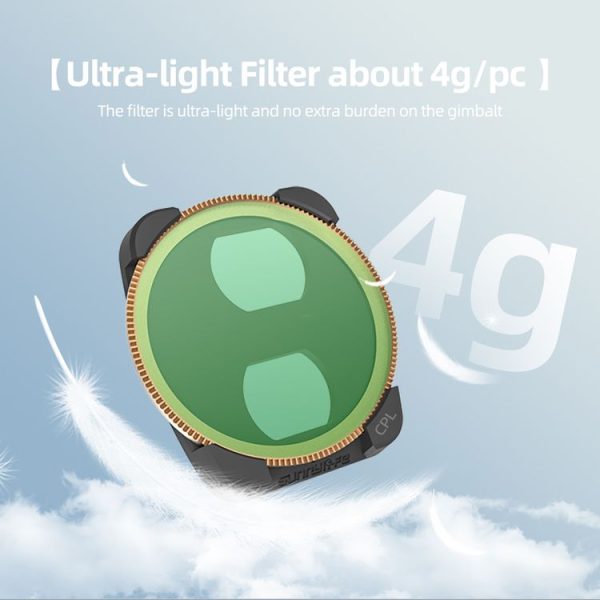 DJI Air 3 Sunnylife Camera Lens Filter, Filter: MRC UV - Image 5