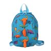 Children Dinosaur Cartoon Anti-Lost Backpack (Blue) - Image 2