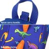 Children Dinosaur Cartoon Anti-Lost Backpack (Blue) - Image 4