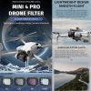 DJI Mini 4 Pro JSR KB Series Drone Camera Lens Filter, Filter: MRC UV - Image 2
