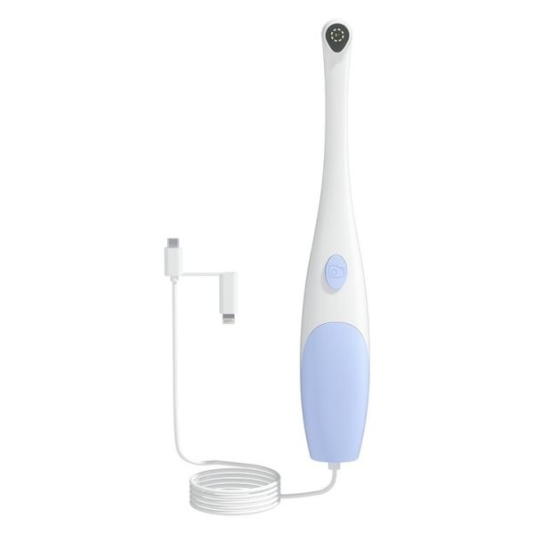 AN109 8LEDs 3.0MP 2 in 1 Visible Oral Endoscope (Purple)
