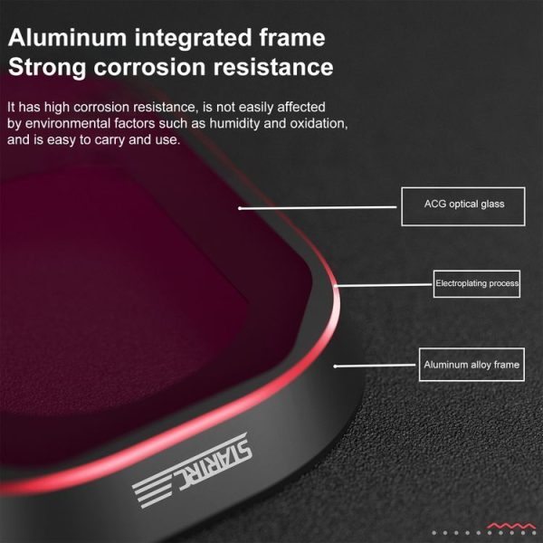 DJI Mini 4 Pro STARTRC Drone Lens Filter, Lens: ND16 / 64 / 256 - Image 6