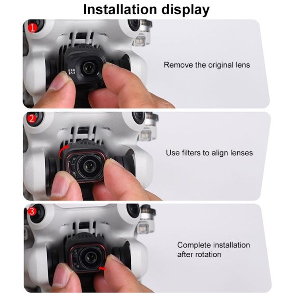 DJI Mini 4 Pro STARTRC Drone Lens Filter, Lens: ND16 / 64 / 256 - Image 9