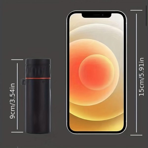 2000x25 3.6 inch 12x HD Magnification Monocular High Power Telescope - Image 3