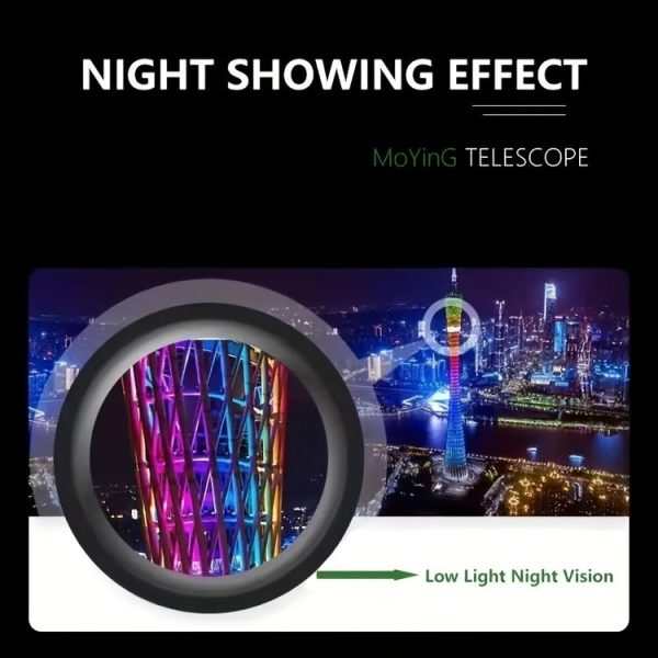 2000x25 3.6 inch 12x HD Magnification Monocular High Power Telescope - Image 5