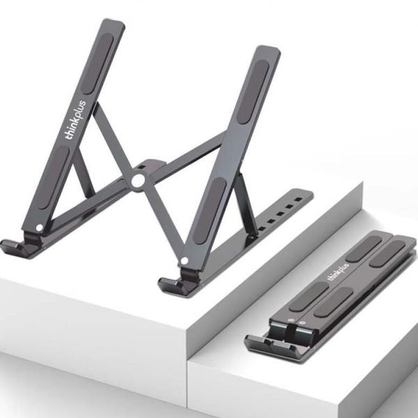 Lenovo Thinkplus Desktop Laptop Folding Holder XT6 (Dark Grey)