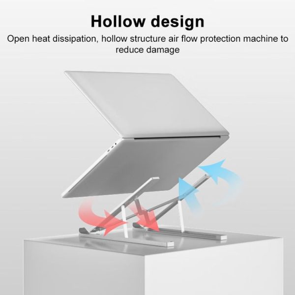 Lenovo Thinkplus Desktop Laptop Folding Holder XT6 (Dark Grey) - Image 3