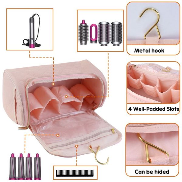 Hanging Portable Stand Accessories Storage Bag for Dyson (Black) - Image 5