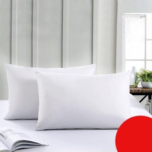 Waterproof and Stain-proof Knitted Fabric Pillowcase Zipper Version, Size: 43x73cm