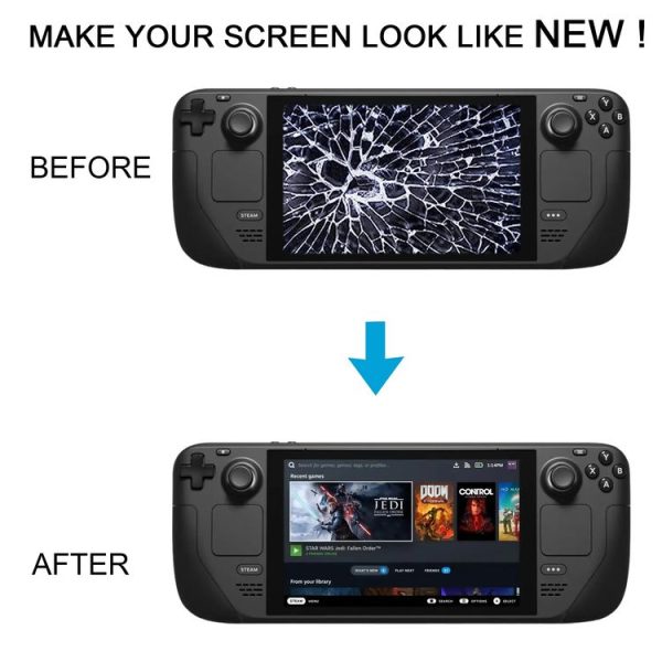 Steam Deck Original LCD Screen with Digitizer Full Assembly (HD Edition) - Image 6