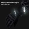 1-Pair MOTOLSG Motorcycle Riding Waterproof Winter Warm Gloves, Size: M (Black Red) - Image 7