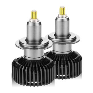 V2 1 Pair H7 35W 6000K 4000LM Car 6 Sides LED Headlight (Cool White)