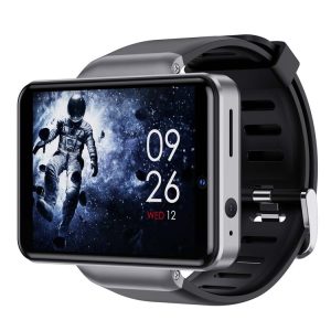 DM101 2.41 inch IPS Full Screen Smart Sport Watch, Support Independent Card Insertion / Multiple Sports Modes / Heart Rate Monitoring / Step Counting, Memory: RAM 1GB+ROM 16GB (Silver)