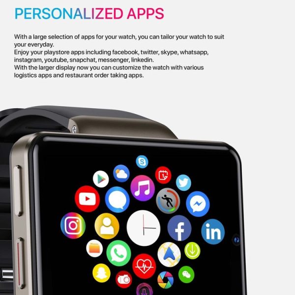 DM101 2.41 inch IPS Full Screen Smart Sport Watch, Support Independent Card Insertion / Multiple Sports Modes / Heart Rate Monitoring / Step Counting, Memory: RAM 1GB+ROM 16GB (Silver) - Image 16