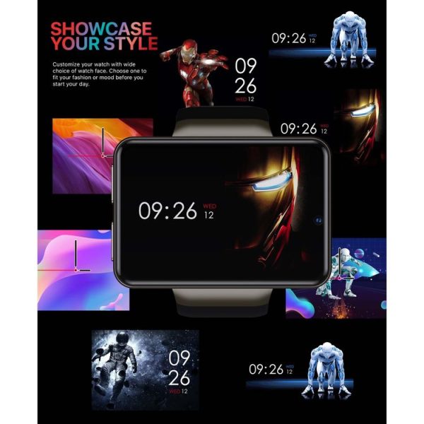 DM101 2.41 inch IPS Full Screen Smart Sport Watch, Support Independent Card Insertion / Multiple Sports Modes / Heart Rate Monitoring / Step Counting, Memory: RAM 1GB+ROM 16GB (Silver) - Image 19
