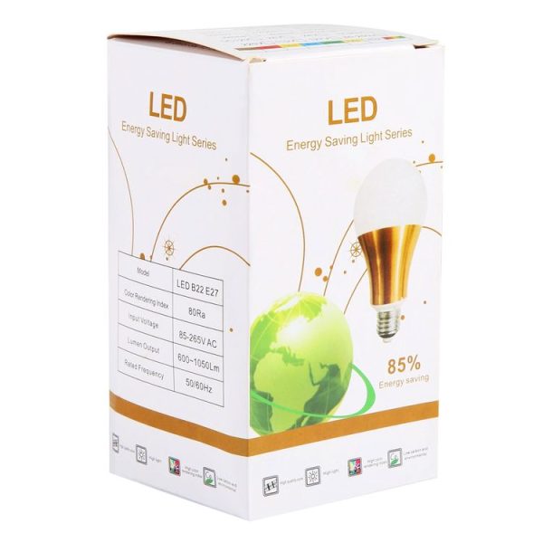 E27 15W 1200LM LED Energy-Saving Bulb AC85-265V (White Light) - Image 4