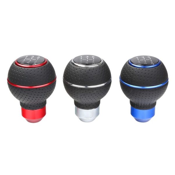 Universal Car Manual Gear Shift Lever 5-speed Shifter Knob (Red) - Image 6