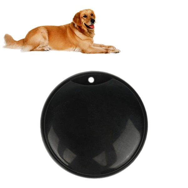 F6 Circular Global Location Tracker Anti-lost Device (Black)