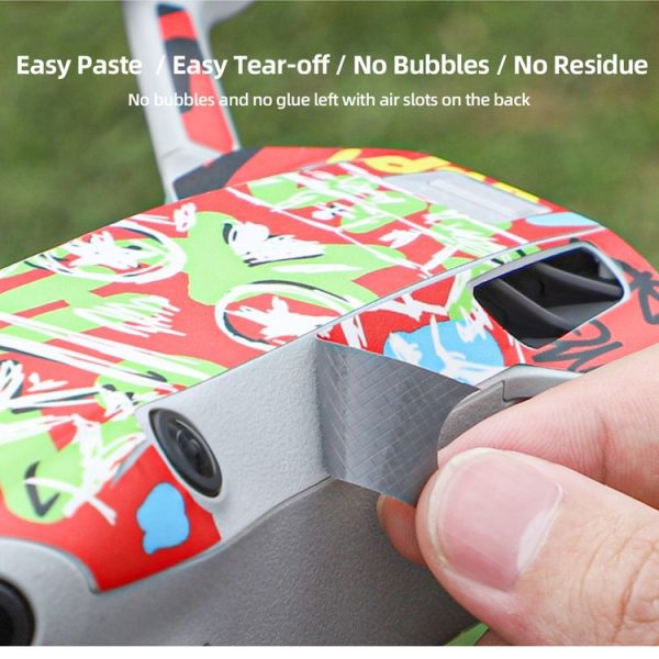 DJI Mini 4 Pro / RC 2 Drone Body Remote Control Protective Sticker (Green Hat Man) - Image 6