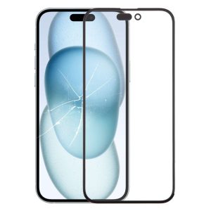 IPhone 15 Plus Front Screen Outer Glass Lens with OCA Optically Clear Adhesive