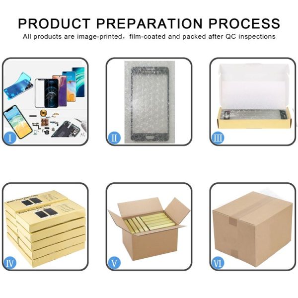 IPhone 15 Pro Max Front Screen Outer Glass Lens with OCA Optically Clear Adhesive - Image 7