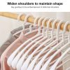 Thickening Anti-slip Plastic Seamless Clothing Hanger, Regular Style - Image 3
