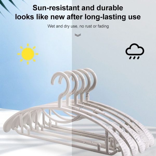 Thickening Anti-slip Plastic Seamless Clothing Hanger, Regular Style - Image 5