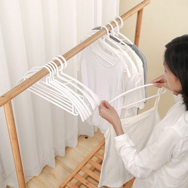 Thickening Anti-slip Plastic Seamless Clothing Hanger, Regular Style - Image 8