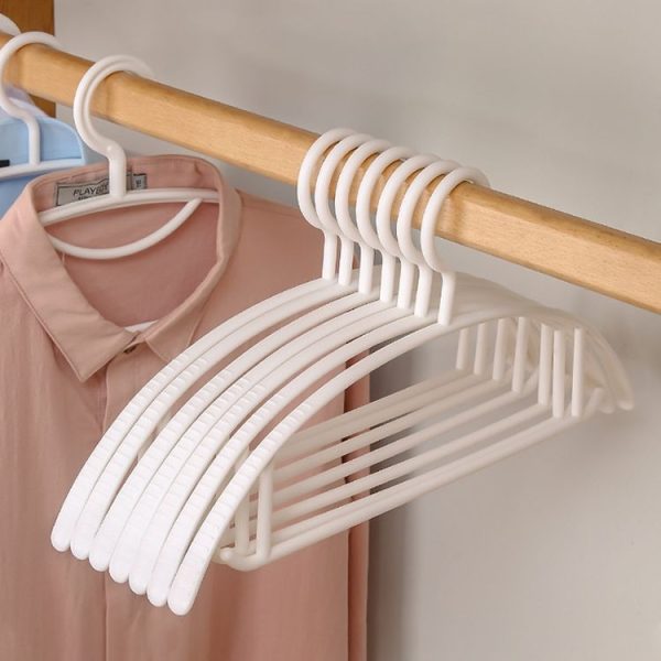 Thickening Anti-slip Plastic Seamless Clothing Hanger, Regular Style - Image 9
