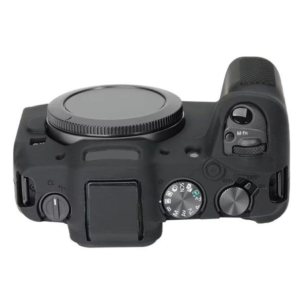 Canon EOS R8 Soft Silicone Protective Case (Black) - Image 5