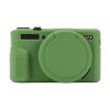 Canon PowerShot G7 X Mark II / G7X2 Soft Silicone Protective Case with Lens Cover (Green)
