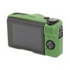 Canon PowerShot G7 X Mark II / G7X2 Soft Silicone Protective Case with Lens Cover (Green) - Image 4