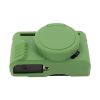 Canon PowerShot G7 X Mark II / G7X2 Soft Silicone Protective Case with Lens Cover (Green) - Image 5