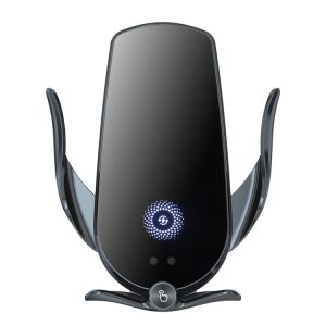 M3 Infrared lnduction Wireless Fast Charging Air Outlet Car Holder (Black)
