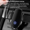 M3 Infrared lnduction Wireless Fast Charging Air Outlet Car Holder (Black) - Image 3