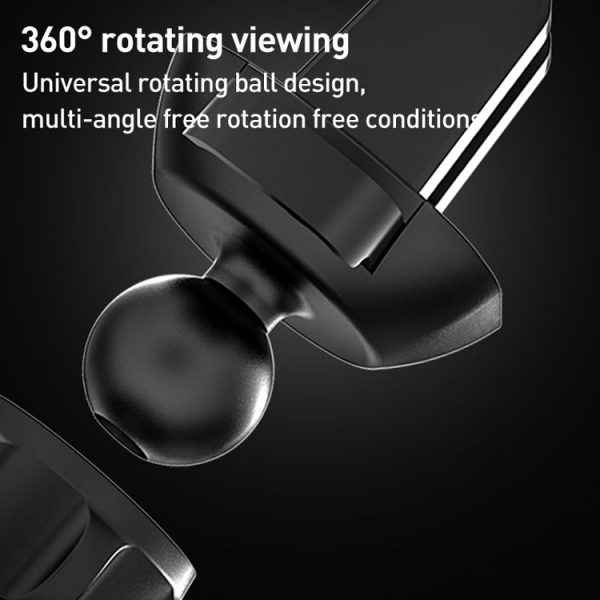 M3 Infrared lnduction Wireless Fast Charging Air Outlet Car Holder (Black) - Image 9