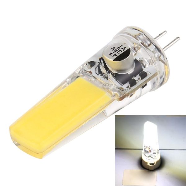 GY6.35 5W COB LED Corn Light, AC 12V, DC 12-24V (White Light)