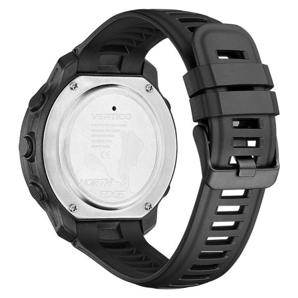 NORTH EDGE VERTICO Carbon Fiber Outdoor Sports Multifunctional Electronic Watch (Black) - Image 5