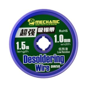 Mechanic DW50 1.5m Super Strong Tin Absorption Strip, Width: 1.0mm