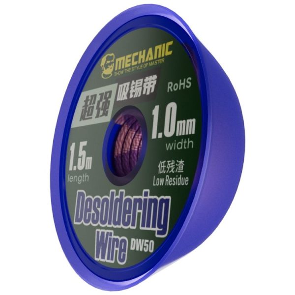 Mechanic DW50 1.5m Super Strong Tin Absorption Strip, Width: 1.0mm - Image 2