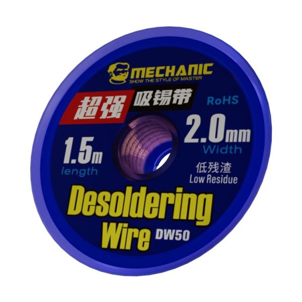 Mechanic DW50 1.5m Super Strong Tin Absorption Strip, Width: 1.0mm - Image 3