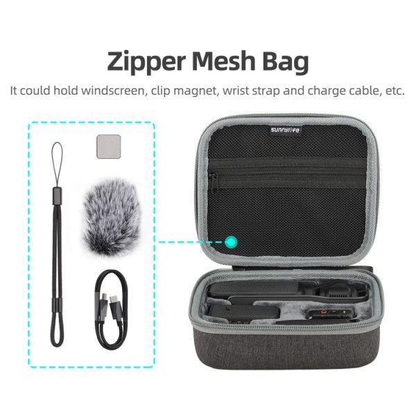 DJI Osmo Pocket 3 Sunnylife Storage Case Box Full Set Bag - Image 4