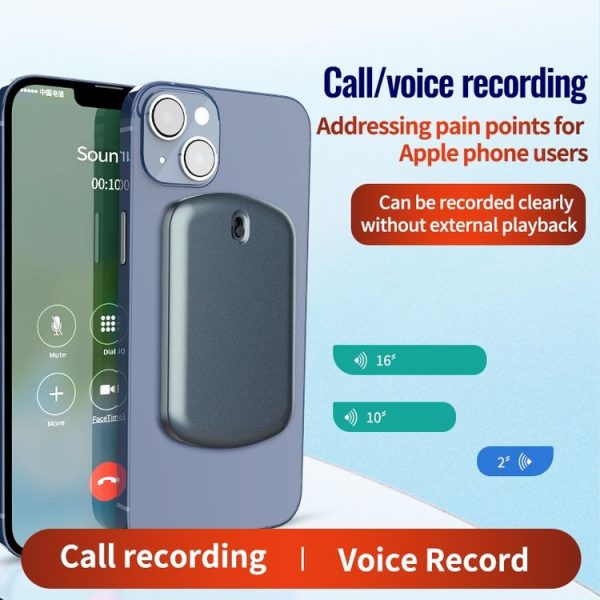 JNN A1 Strong Magnetic Mobile Call Voice Recorder, Memory: 4GB (Black) - Image 5