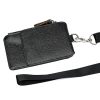 KB172 Antimagnetic RFID Leather Card Holder Office Work Certificate Case Chest Card (Black) - Image 5